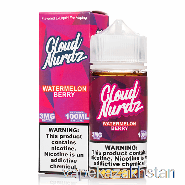 Vape Smoke Watermelon Berry - Cloud Nurdz - 100mL 6mg